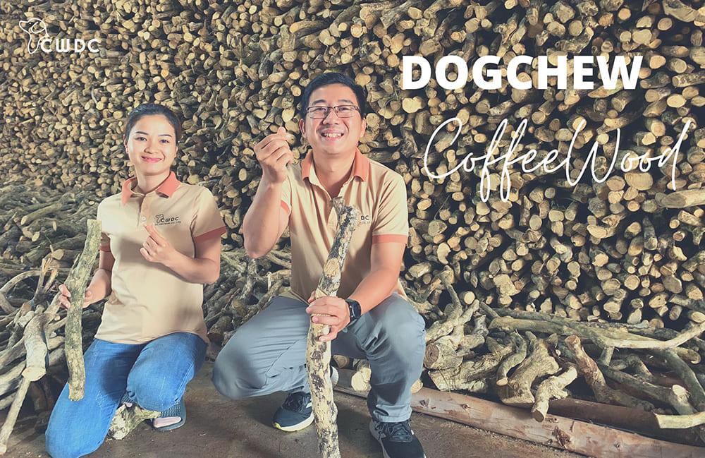 공장 가격 천연 오래 지속되는 커피 나무 개 씹는 장난감