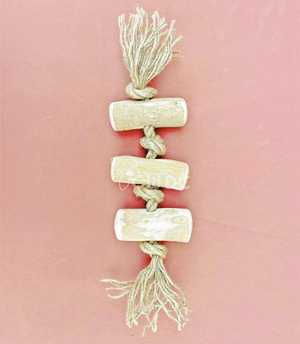 커피 우드 터그 (나무 조각 3개) 사이즈 M 썸네일