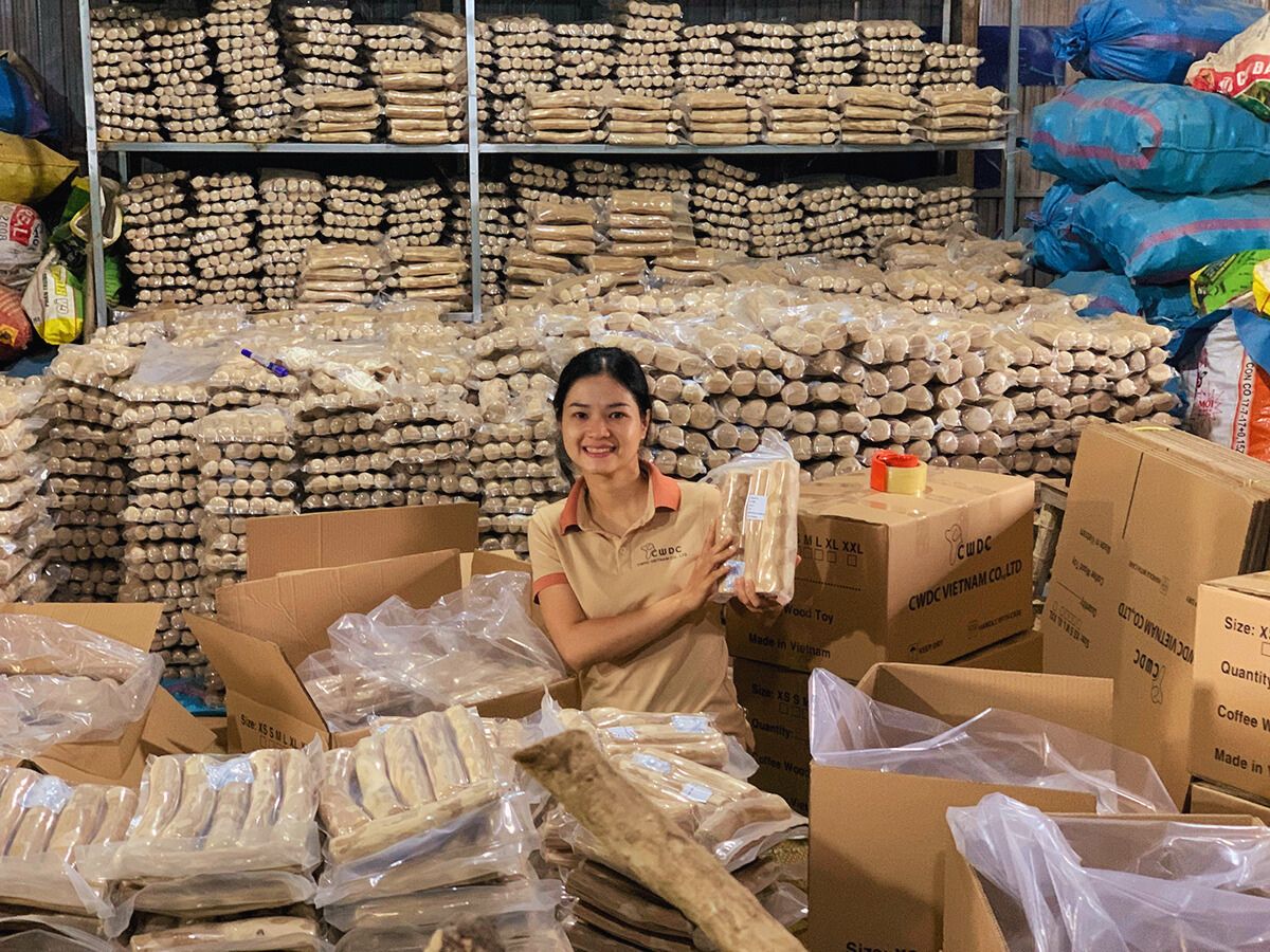 커피 나무 씹는 장난감 분석 갈라질 가능성이 낮음