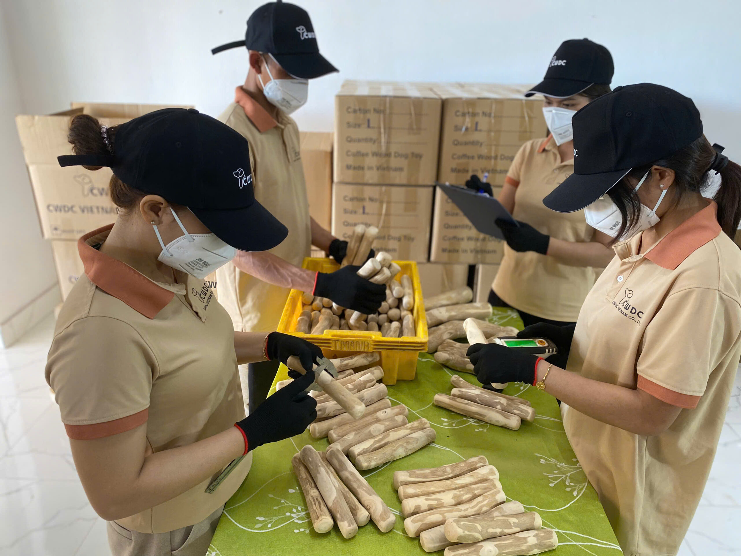 커피나무씹는장난감의포장예술